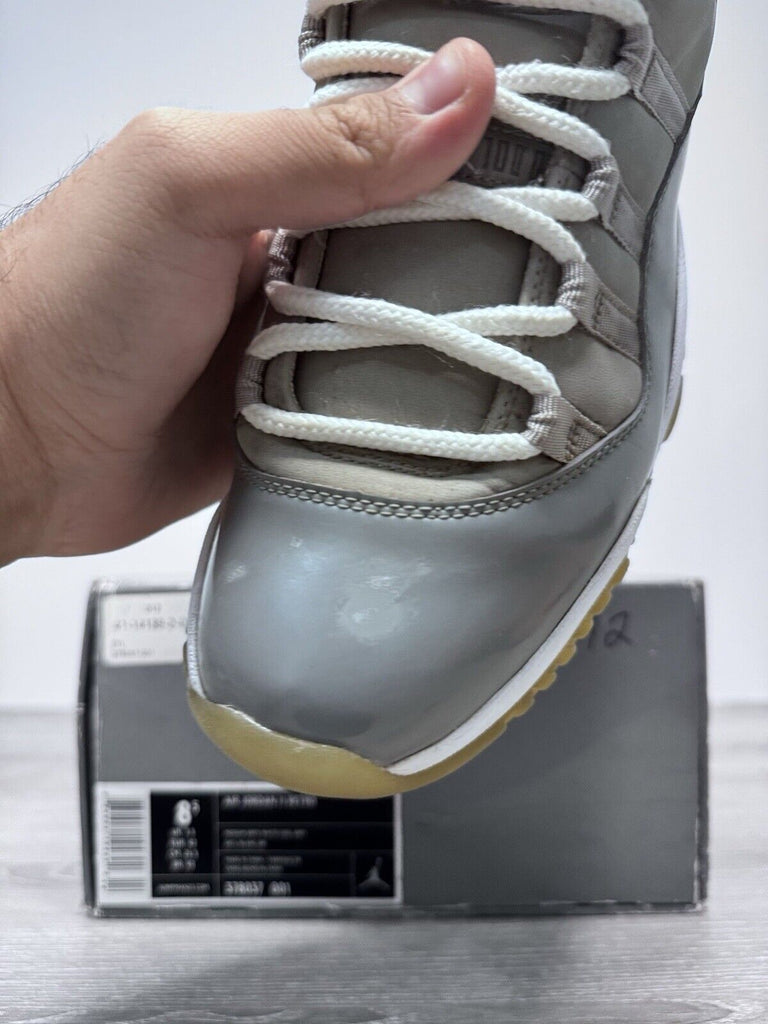 Size 8.5 - Air Jordan 11 Retro Cool Grey (2010) 378037-001 Men’s Preowned