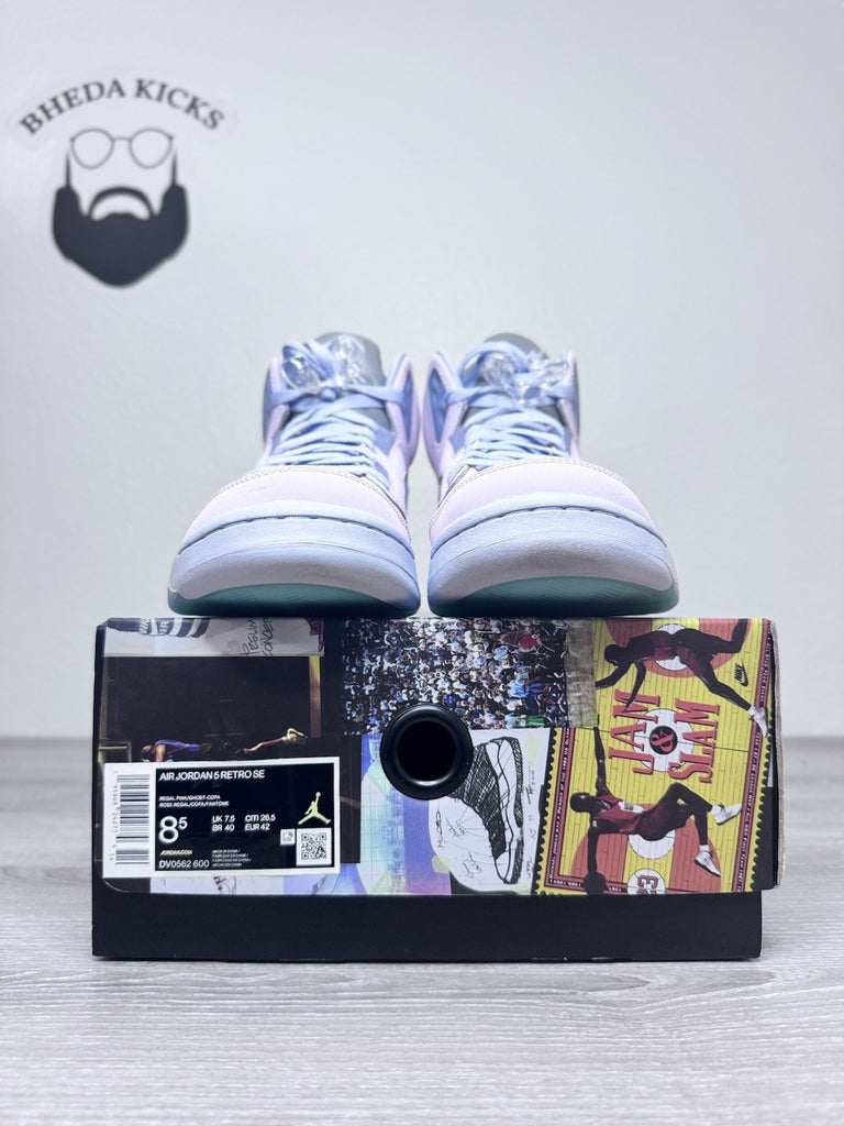 Size 8.5 - Nike Air Jordan 5 Easter 2022 Men’s Regal Pink Ghost DV0562-600