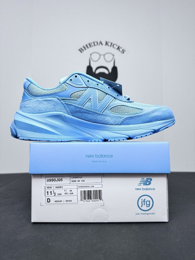 NEW DS New Balance 990v6 Joe Freshgoods Prom Blue U990JG6 Men’s Size 11.5