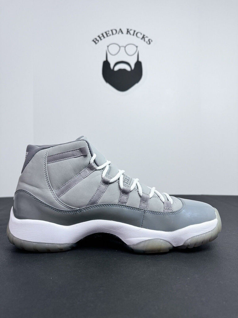 Nike Air Jordan 11 Retro XI Cool Grey 2010 Preowned 378037-001 Men’s Size 13