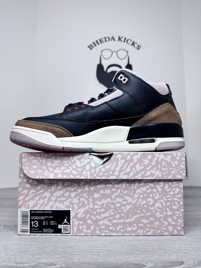 Size 13 - Nike Air Jordan 3 Retro Desert Elephant CT8532-008 OG NEW DS