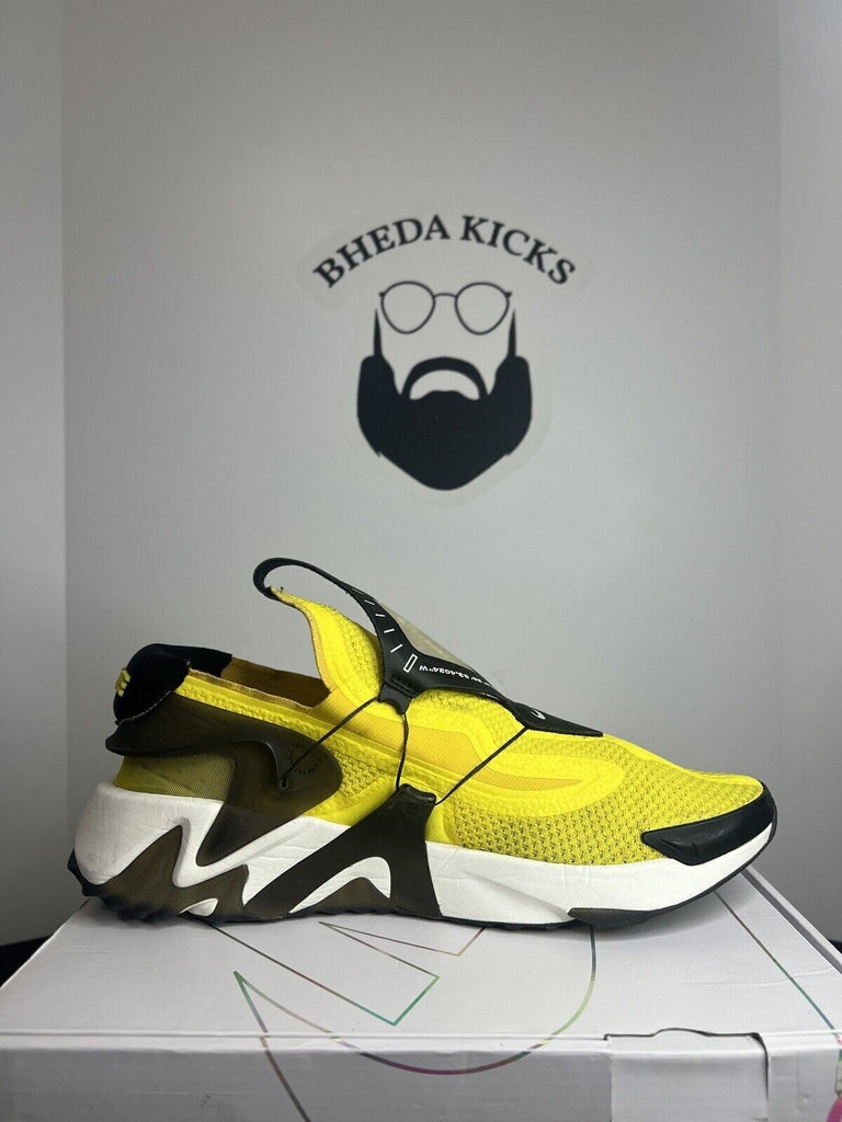 Nike Adapt Huarache Opti Yellow 2019 BV6397-710 Preowned Rare Men’s Size 13