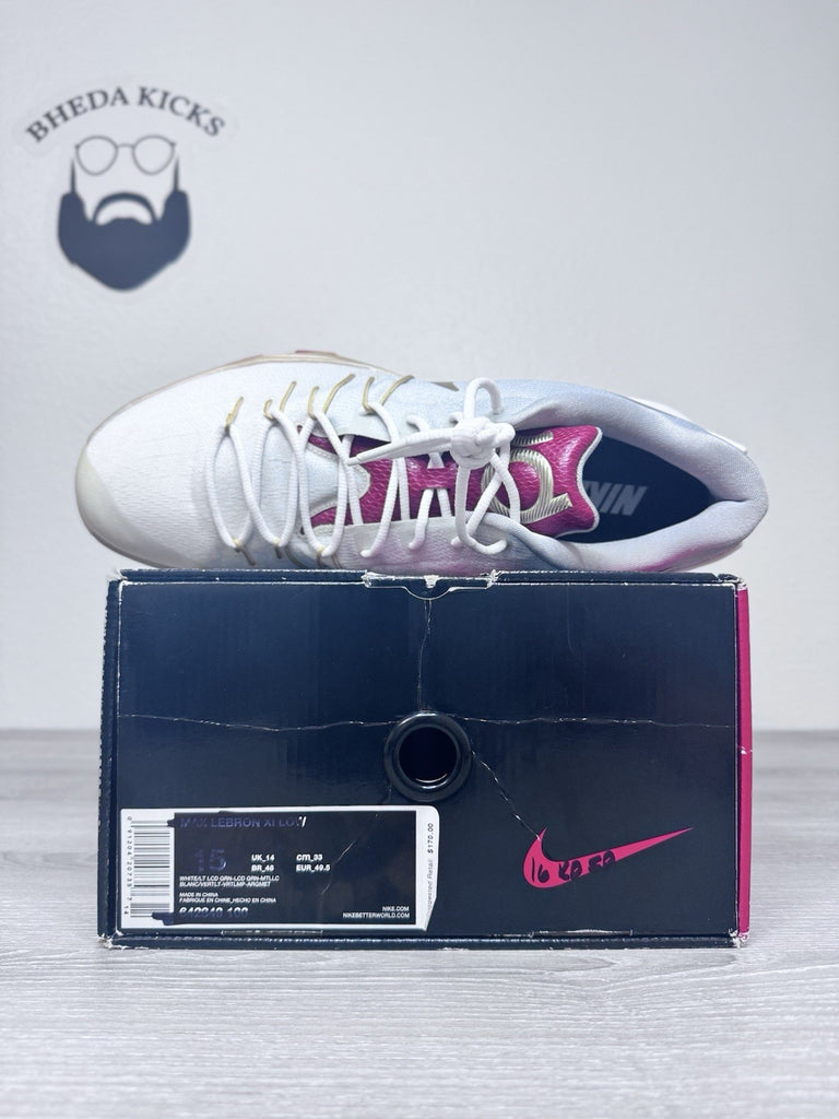 Size 16 - Nike KD 8 VIII ID By You Gray White Gold Red Black 818303-996 NEW DS