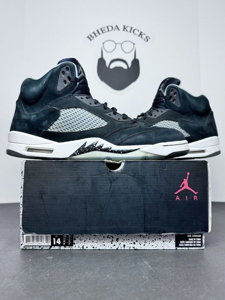 Size 14 - Jordan 5 Retro Mid Oreo 2013 136027-035 Preowned Og Men’s Authentic