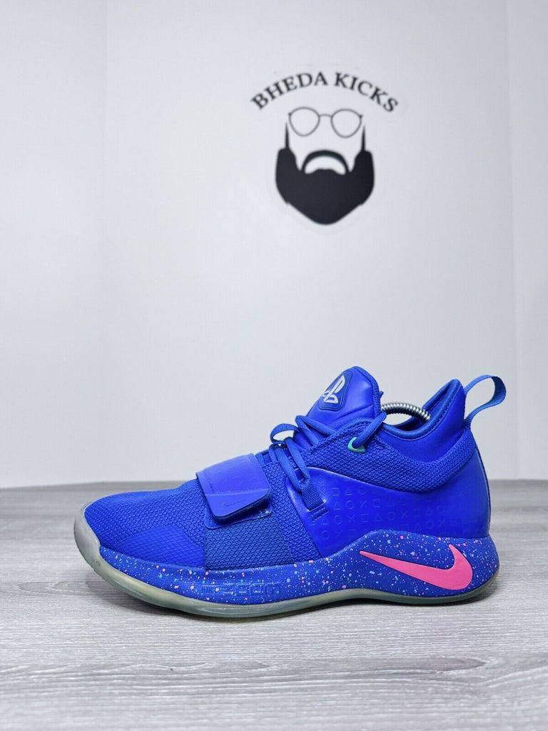 Size 8.5 - Nike Mens PG 2.5 x PlayStation 2018 Paul George Blue BQ8388-900