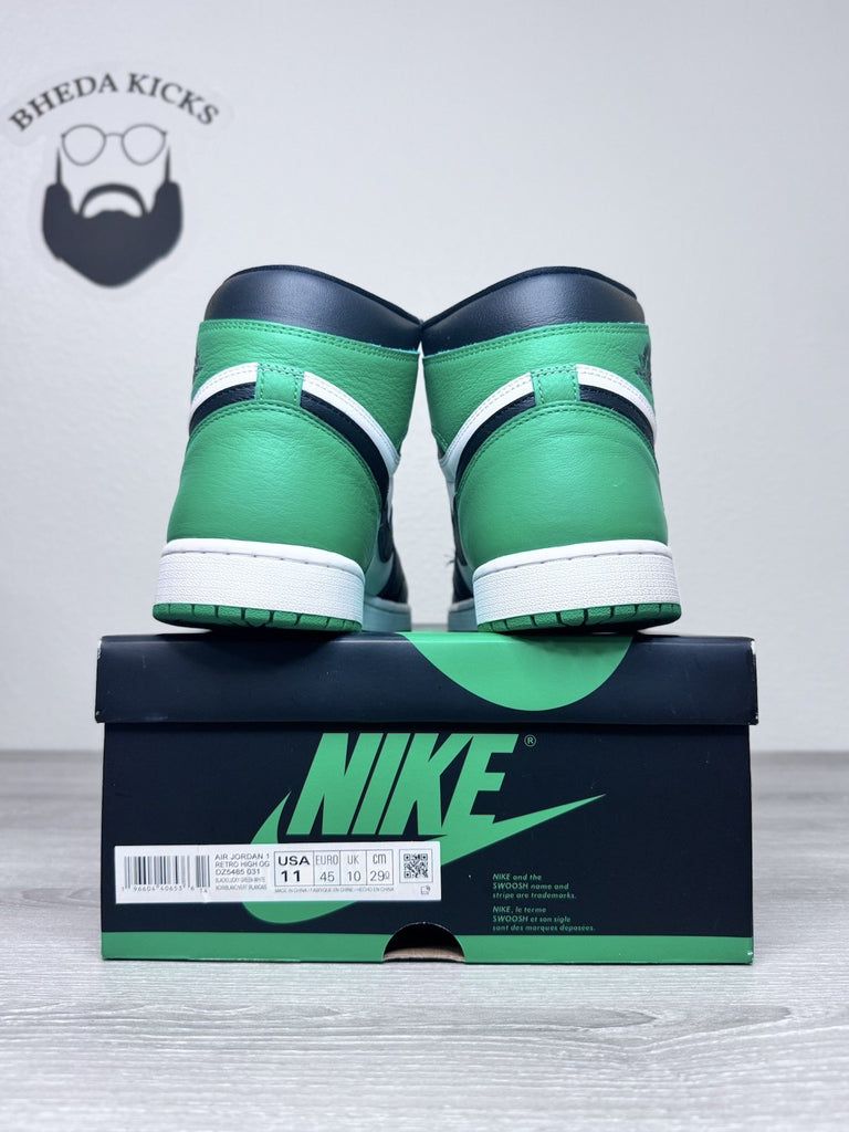 Size 11 - Nike Air Jordan 1 Retro High Lucky Green DZ5485-031 Preowned Authentic