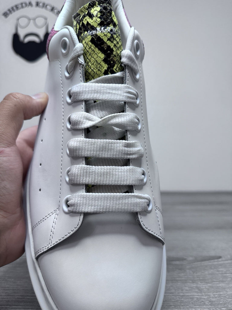 Size 46 EU (13 US) - Alexander McQueen Oversized Multicolour Snakeskin Sneakers
