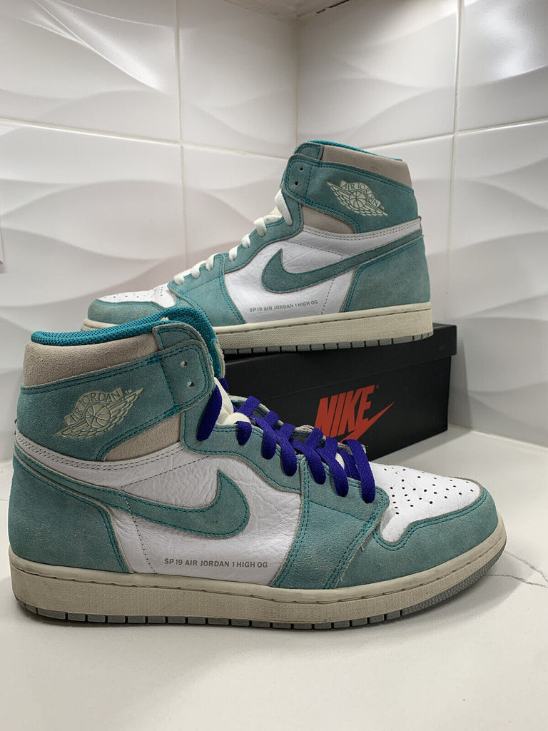 Size 11.5 - Jordan 1 Retro High OG Turbo Green 2019 Lightly Worn