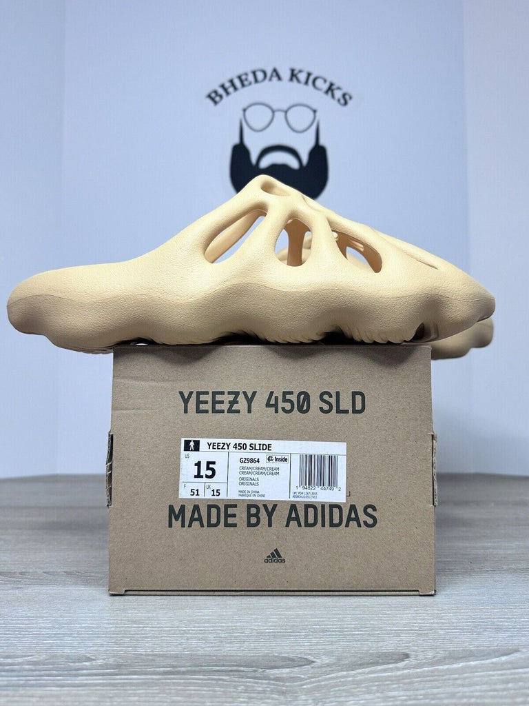 Size 15 - Yeezy 450 FOAM Slide Cream (GZ9864) DS NEW Authentic Rare Men’s