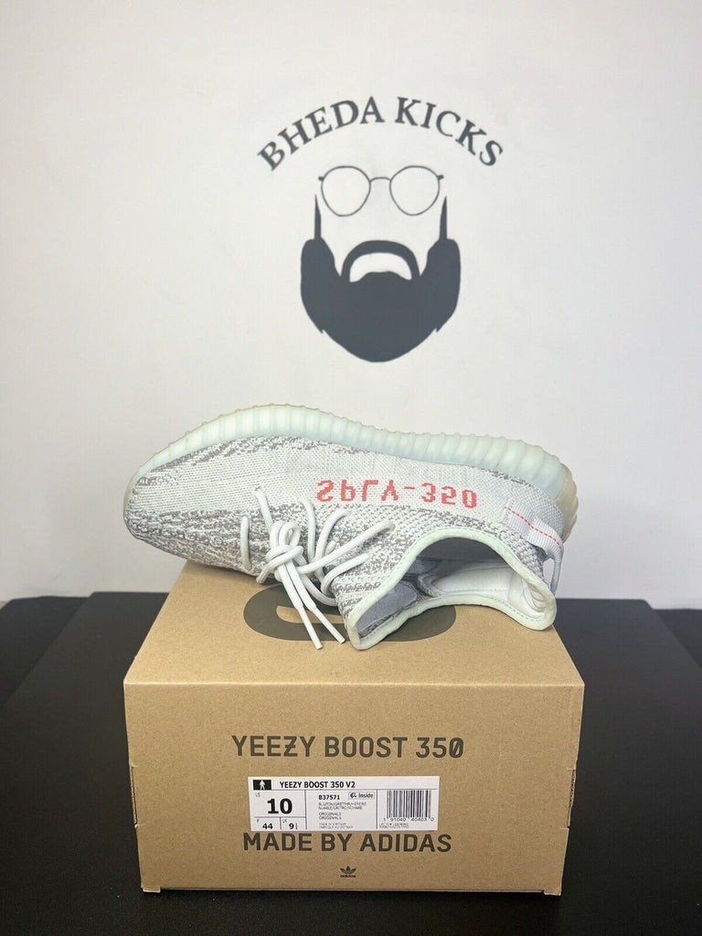 Adidas Yeezy Boost 350 V2 Blue Tint B37571 OG Retro Mens Authentic Rare Size 10