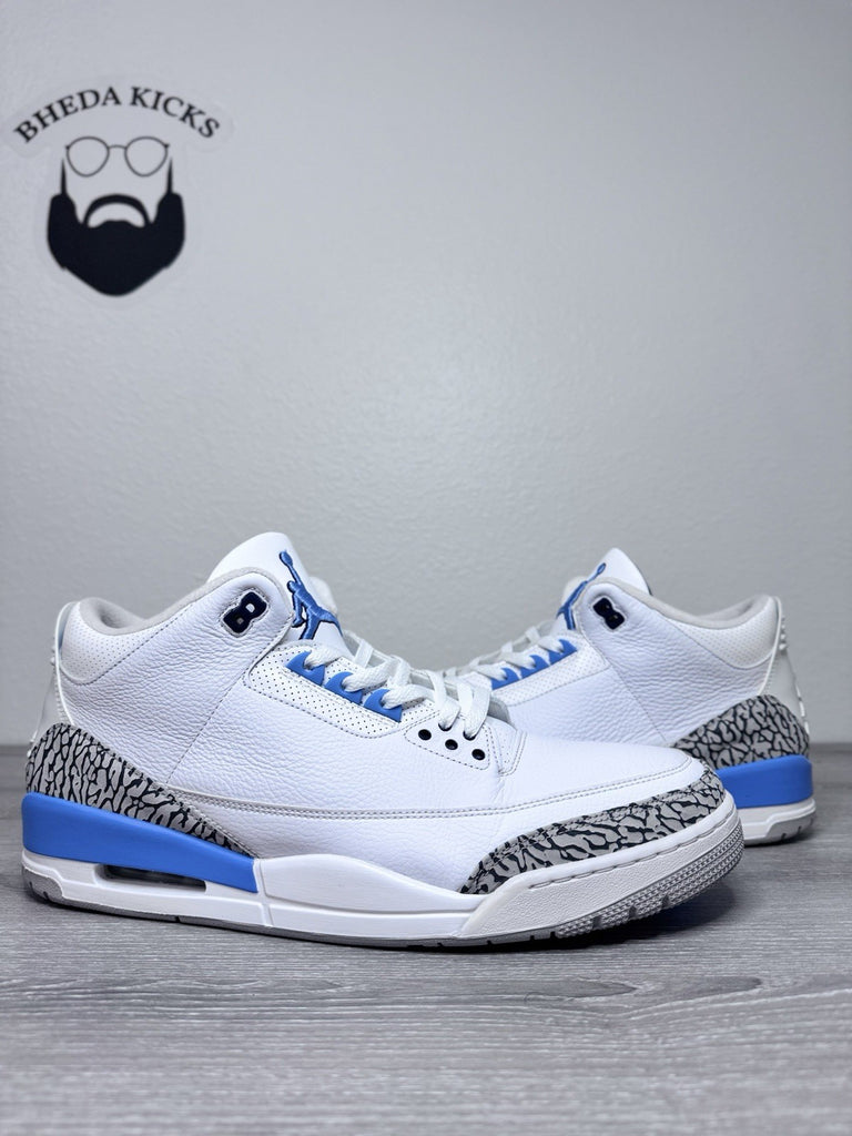 Size 16 - Nike Air Jordan 3 UNC White Blue Grey North Carolina CT8532-104