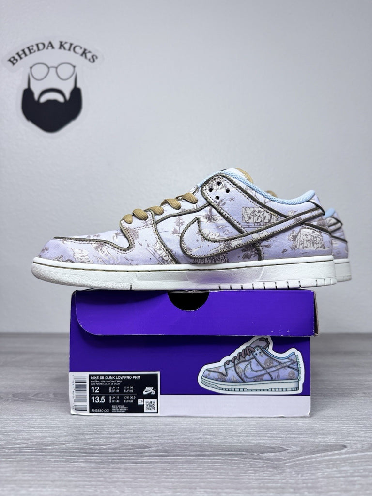 Size 12 - Nike Dunk Premium SB Low City of Style Pack FN58880-001 Preowned