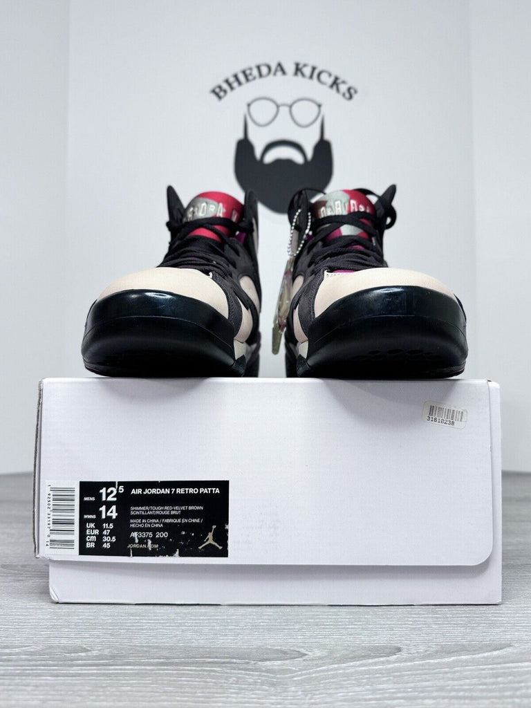 Size 12.5 - Patta x Air Jordan 7 Retro OG SP Shimmer (AT3375-200) Worn Once