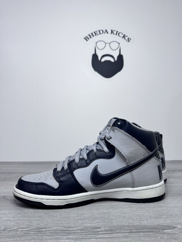 Size 10.5 - 2014 Nike Dunk Premium SB High Georgetown 313171-440 Rivalry Pack