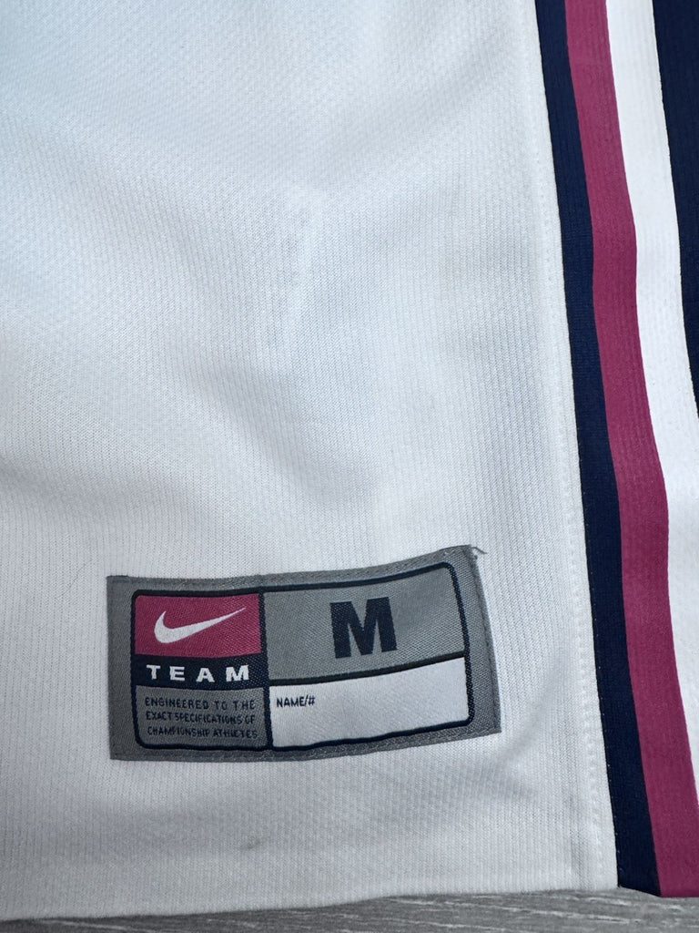 Michael Jordan#9 92 Dream Team White Basketball Jersey Size Medium