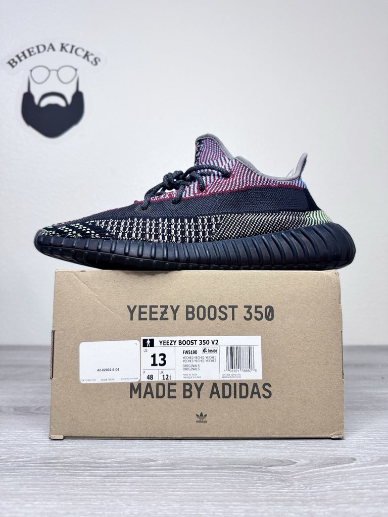 Size 13 - adidas Yeezy Boost 350 V2 Yecheil Non-Reflective FW5190 Preowned
