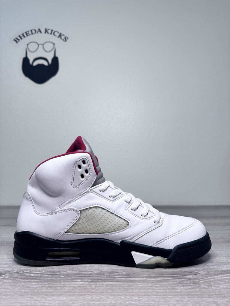 Size 10 - Nike Air Jordan V 5 Retro 2013 Fire Red OG Mens 136027-100 Metallic