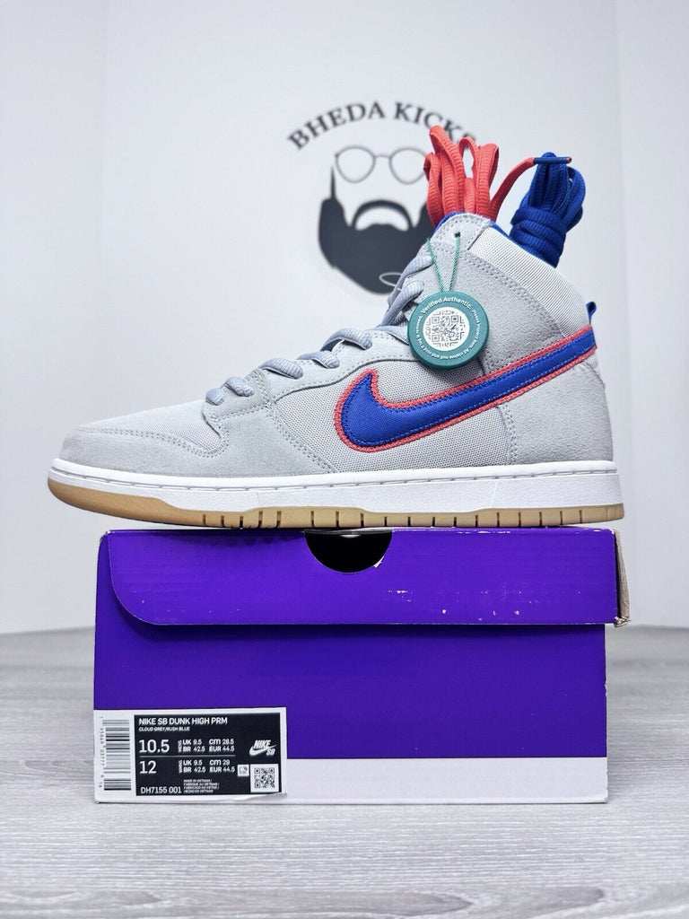 Size 10.5 - Nike SB Dunk High New York Mets Mens DH7155-001 NEW DS