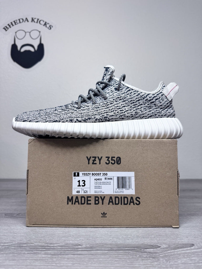 Size 13 - adidas Yeezy Boost 350 Low Turtle Dove Preowned AQ4832 Authentic
