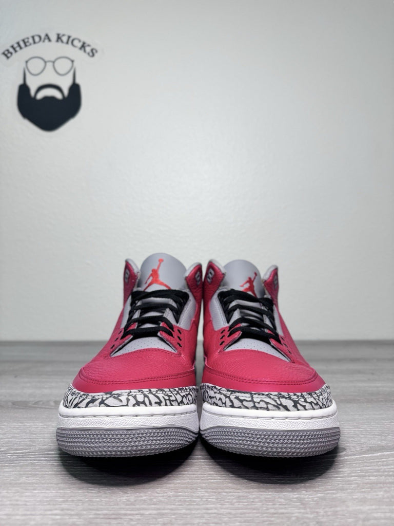 Size 16 - Nike Air Jordan Retro 3 SE Unite Fire Red Toro Sneakers CK5692-600