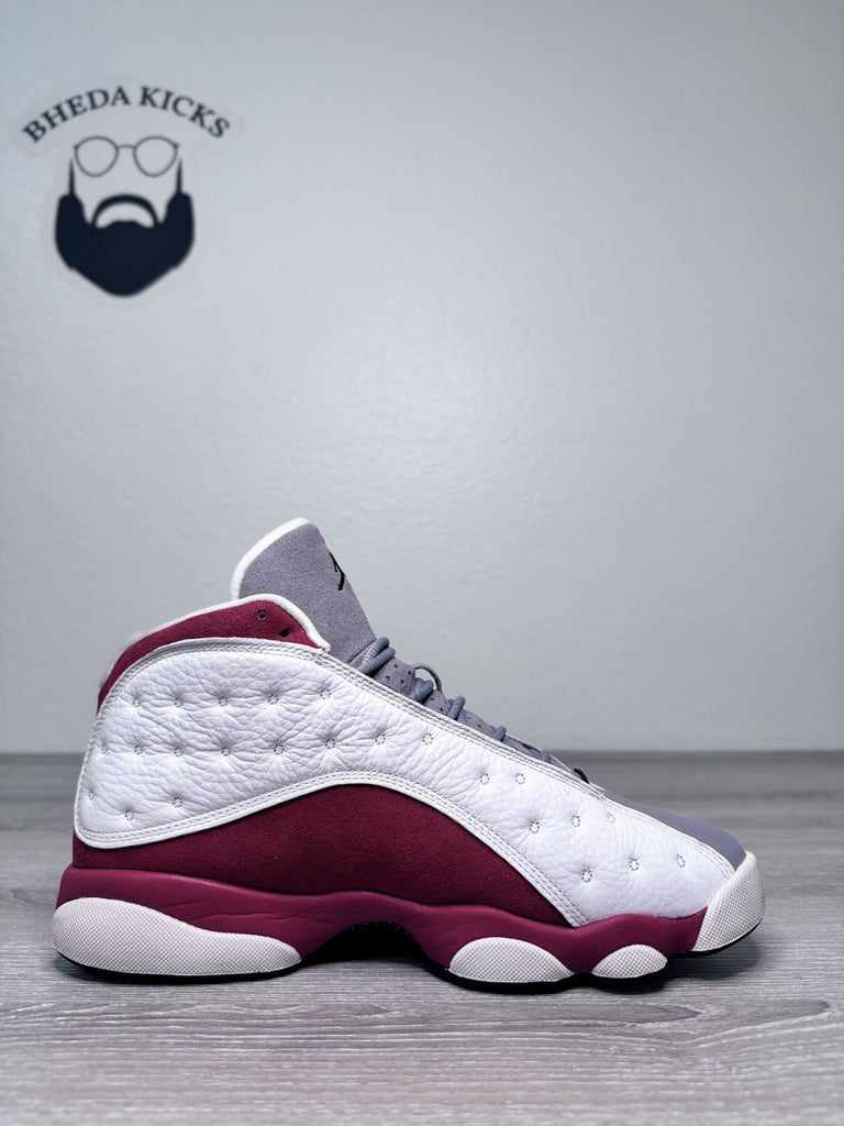 Size 8 - Nike Air Jordan 13 Retro Grey Toe 414571-126 Preowned Authentic