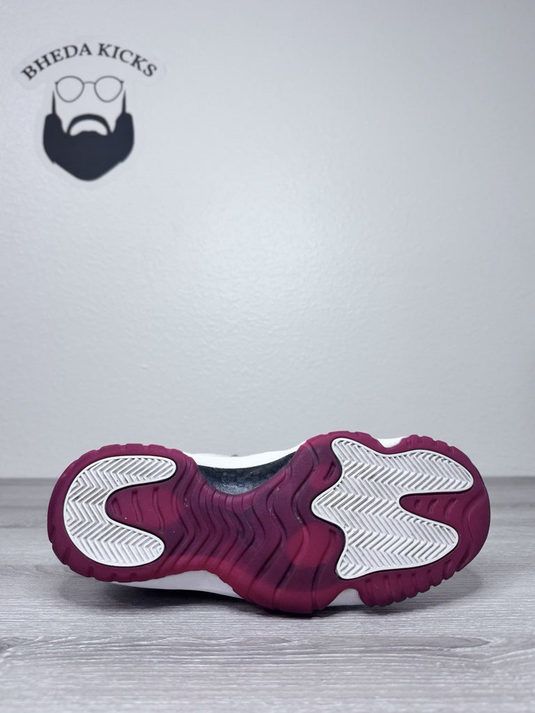 Size 8 - Nike Air Jordan 11 Retro Low Cherry Bottom 2012 528895-101 Red White