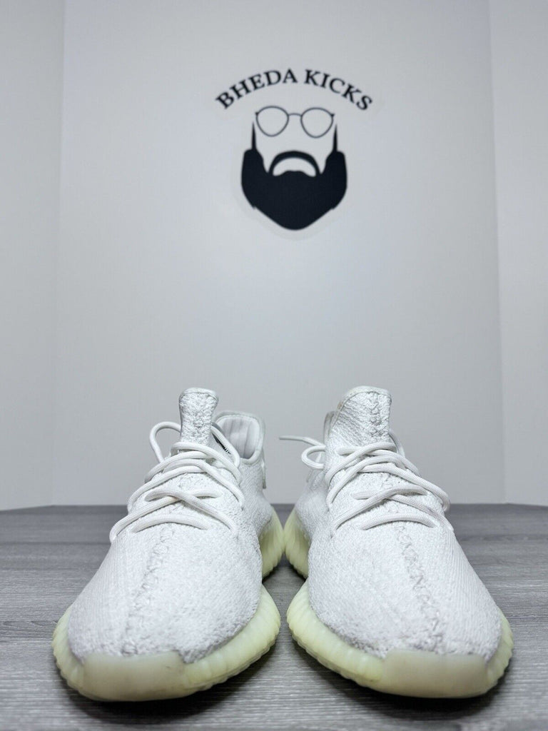 Size 9.5 - Adidas Yeezy Boost 350 V2 Low Cream White Triple White CP9366