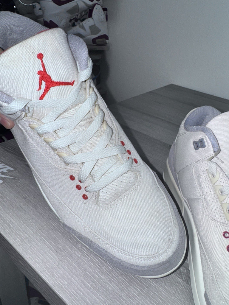 Size 12 - Nike Air Jordan 3 Retro SE 'Muslin' DH7139-100 Preowned Authentic