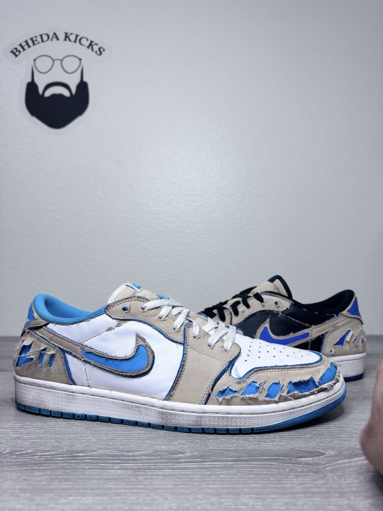 Size 15 - Air Jordan 1 Low x Nike SB Mountain Desert Ore Sneakers CJ7891-200