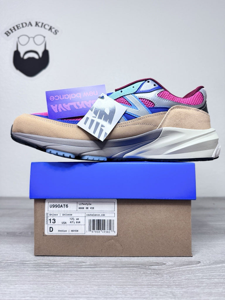 Size 13 - New Balance 990v6 MiUSA Action Bronson Ainôzama U990AT6 NEW DS