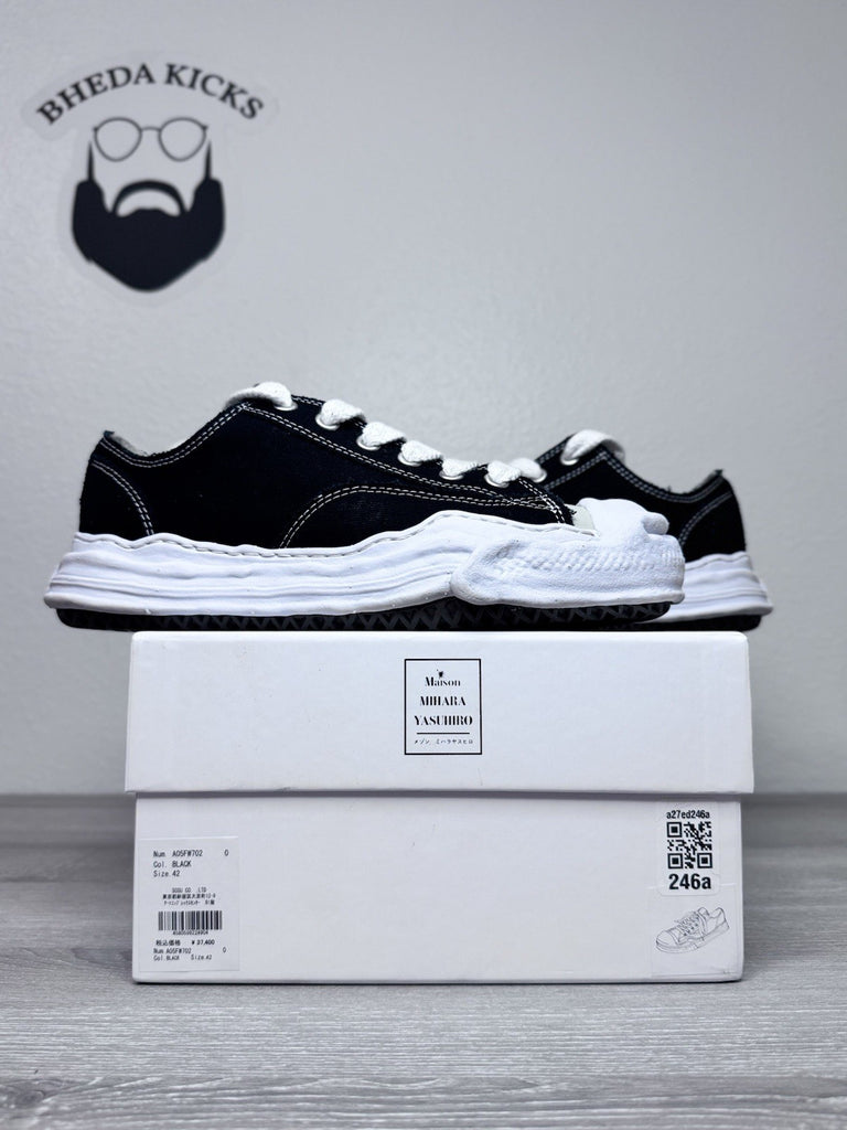 Size 42 EU/9 US - Maison Mihara Yasuhiro Hank Sole Canvas Low Preowned