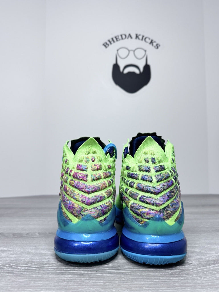 Sizs 9 - Nike LeBron 17 Mr. Swackhammer All Star Space Jam CV8075-300 Preowned