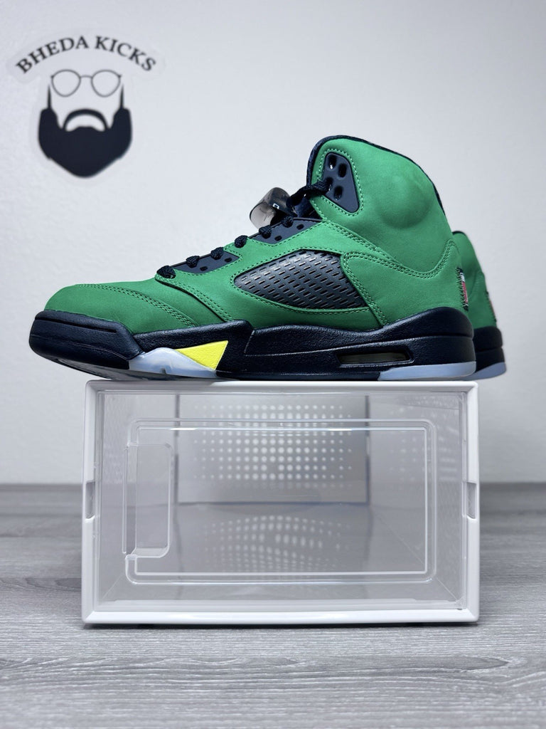 Size 8.5 - Nike Air Jordan 5 Retro SE CK6631-307 Oregon Apple Green Brand New