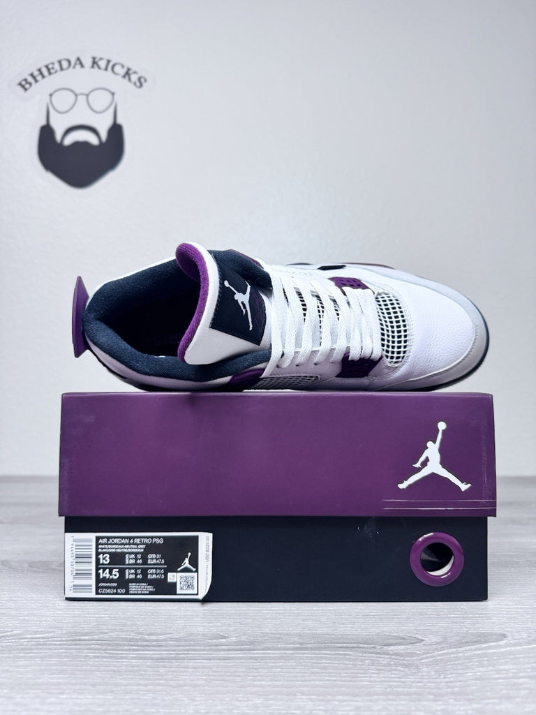 Size 13 - Jordan 4 Retro x Paris Saint-Germain Bordeaux 2020 (CZ5624-100)