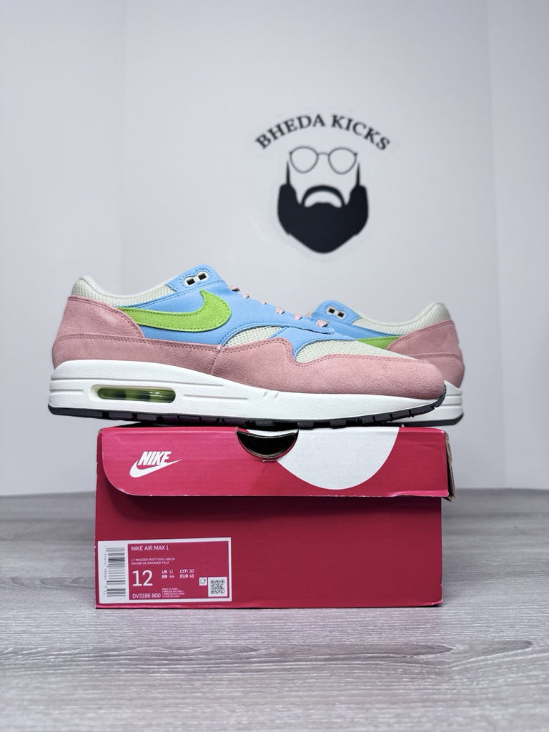 Size 12 - Nike Air Max 1 Light Madder Root DV3196-800 Authentic NEW DS