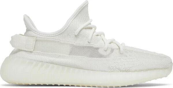 Size 11 - Adidas Yeezy 350 Boost V2 Bone Men's Sneakers White HQ6316 Preowned