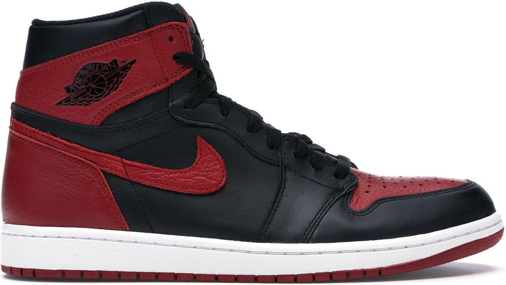 Size 14 - Nike Air Jordan 1 Retro OG High Banned Bred 555088-001 2016 Preowned
