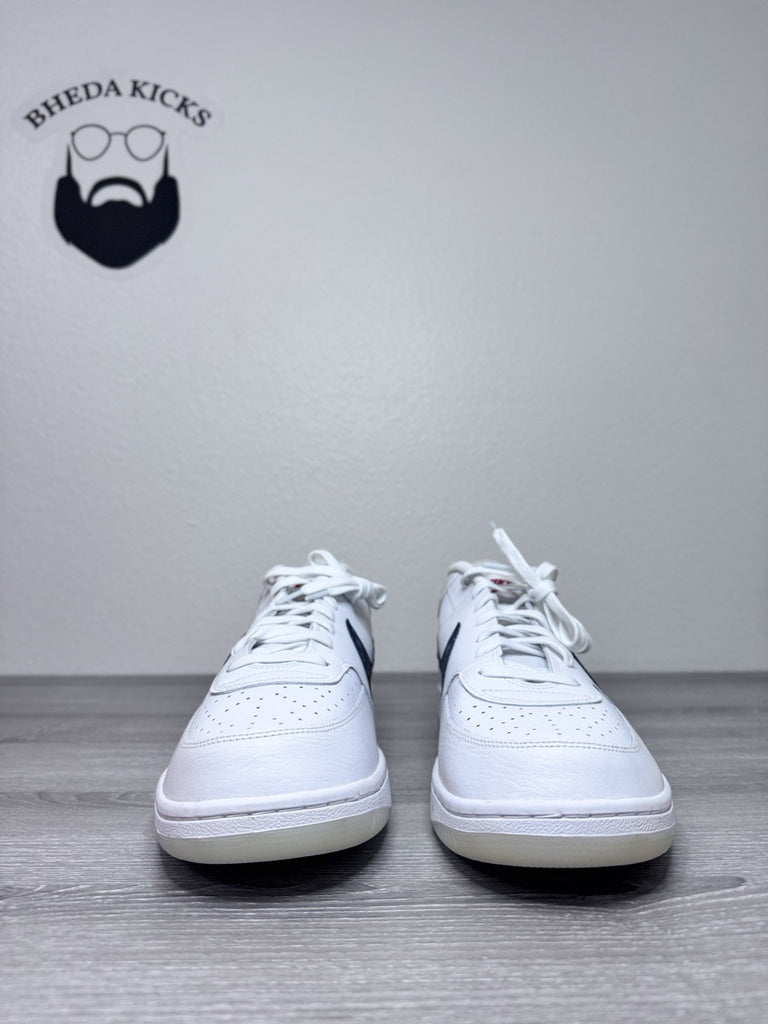 Size 15 - Nike Sky Force 3/4 White Obsidian Navy Blue Pure Platinum CZ7892-101