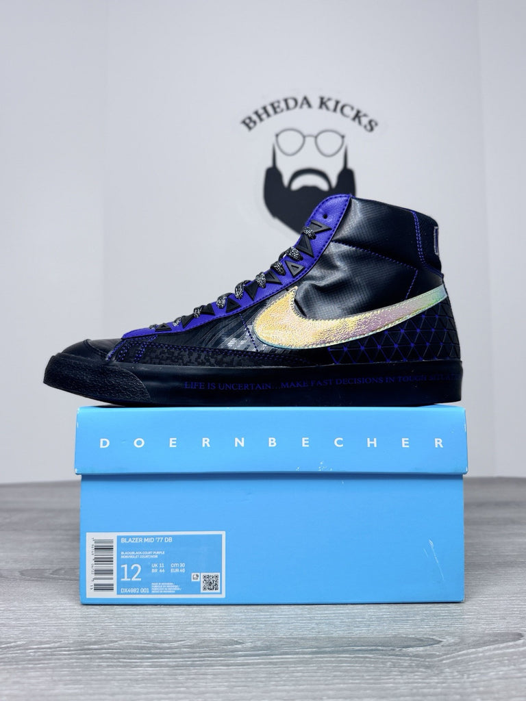 Size 12 - Nike Blazer Mid 77 Doernbecher Ayman Men’s DX4982-001 Preowned