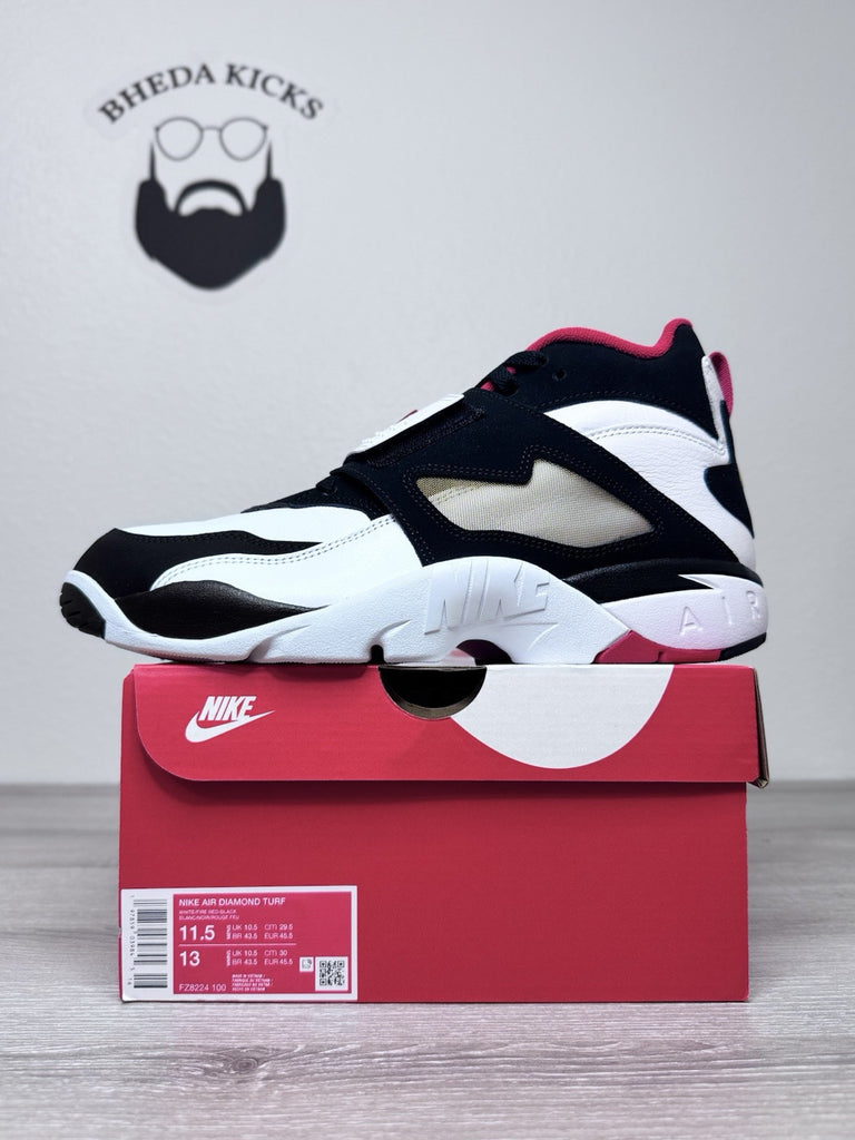 Size 11.5 - Nike Air Diamond Turf "49ers" FZ8224-100 Og Authentic NEW DS