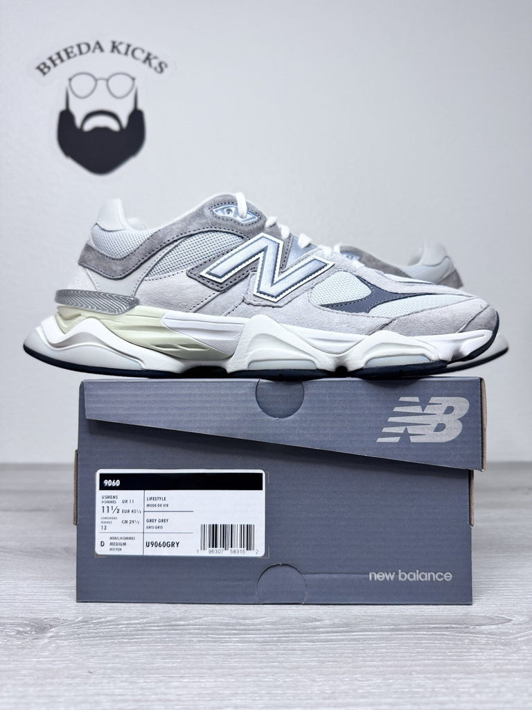 Size 11.5 - New Balance 9060 Rain Cloud Grey U9060GRY Men's Og WORN ONCE