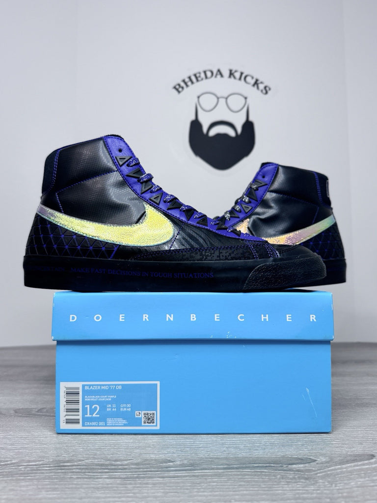 Size 12 - Nike Blazer Mid 77 Doernbecher Ayman Men’s DX4982-001 Preowned