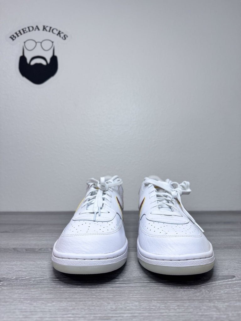 Size 15 - Nike Sky Force 3/4 White Red Camo Swoosh Size Men’s CZ7892-100 NEW DS