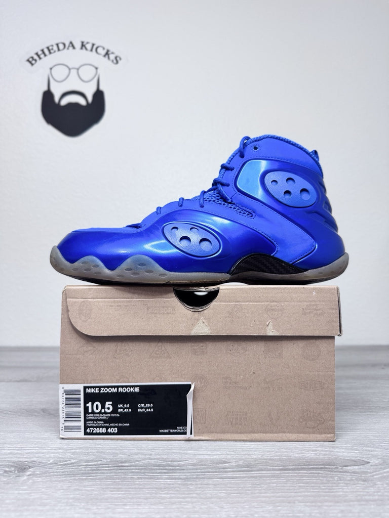 Size 10.5 - Nike Zoom Rookie Memphis Blues 472688-403 OG Retro Preowned