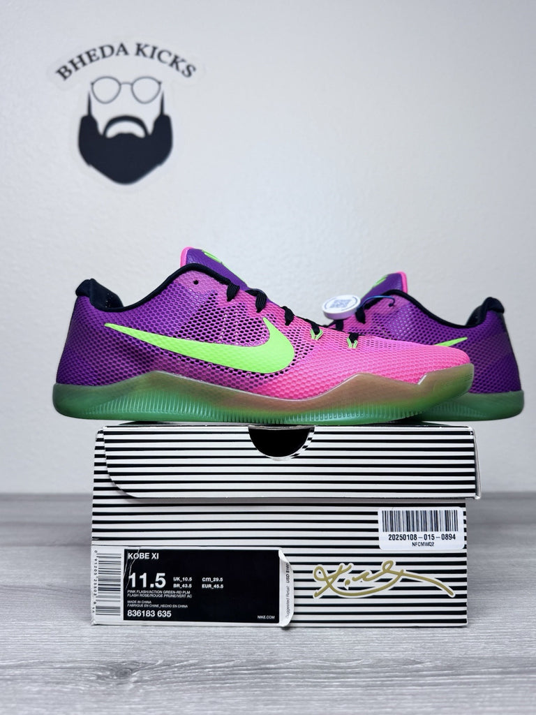 Size 11.5 - Nike Kobe 11 Mambacurial CLEAN 836183-635 OG Authentic