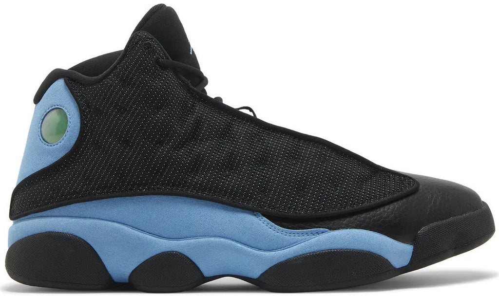 Size 12.5 - Jordan 13 Retro Mid Black University Blue DJ5982-041 Preowned