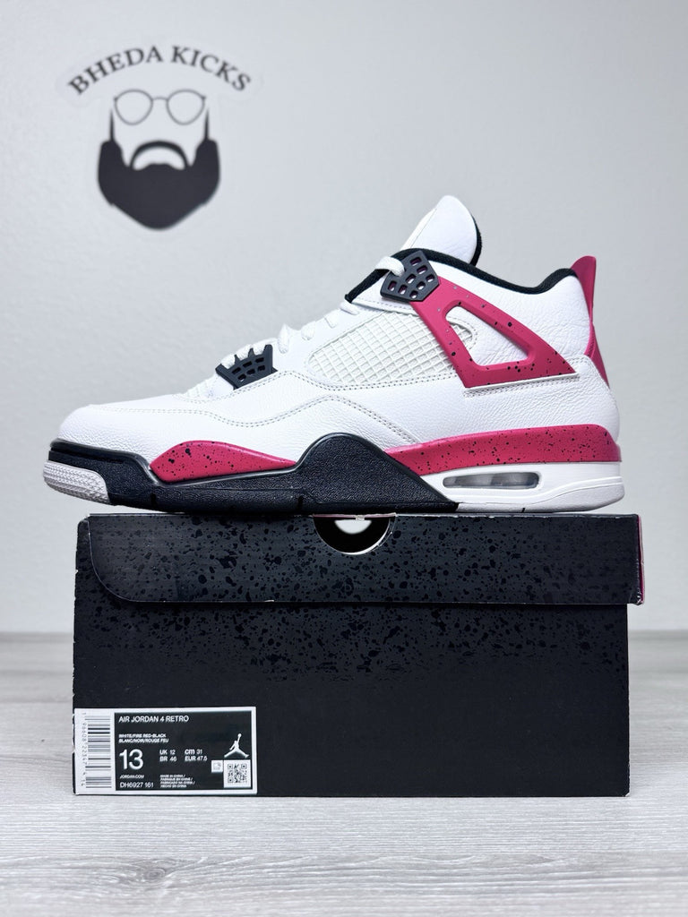 Size 13 - Jordan 4 Retro Mid Red Cement Preowned DH6927-161 Authentic Og