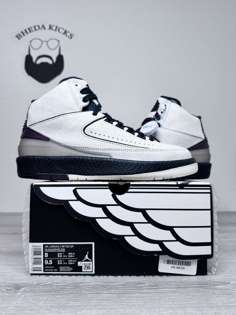 Size 8 - Jordan 2 Retro A Ma Manière Heiress DO7216-100 Authentic Preowned