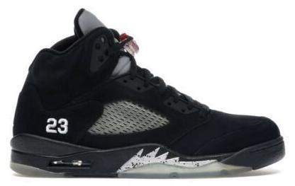 Size 13 - Air Jordan 5 Retro 2011 Black Metallic White Suede (136027-010) CLEAN