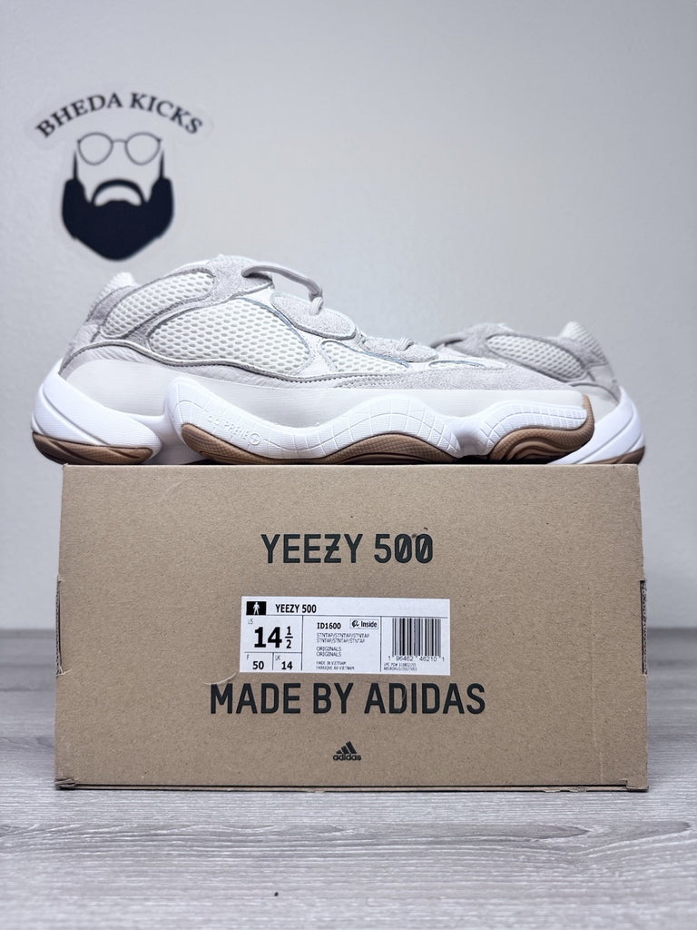 Size 14.5 - Adidas Yeezy 500 Stone Taupe 2024 ID1600 Preowned Authentic